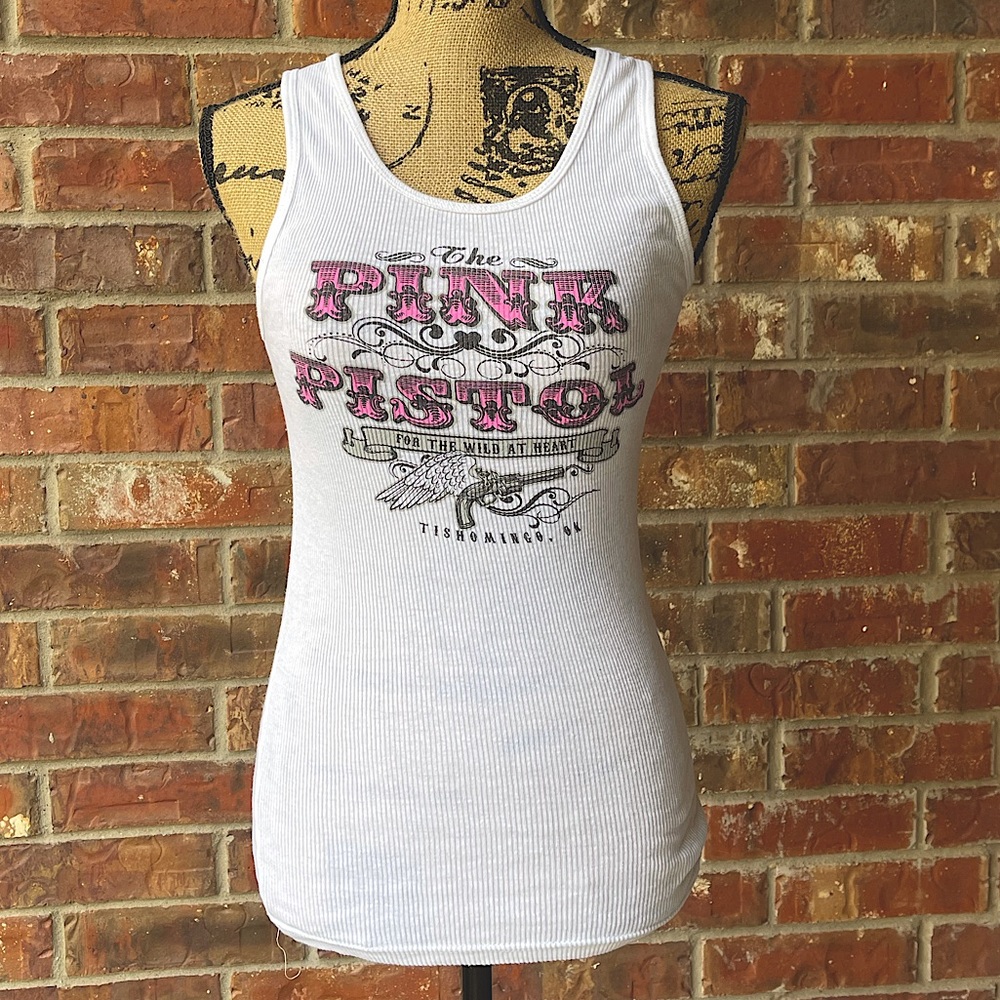 Pink Pistol Tank Top